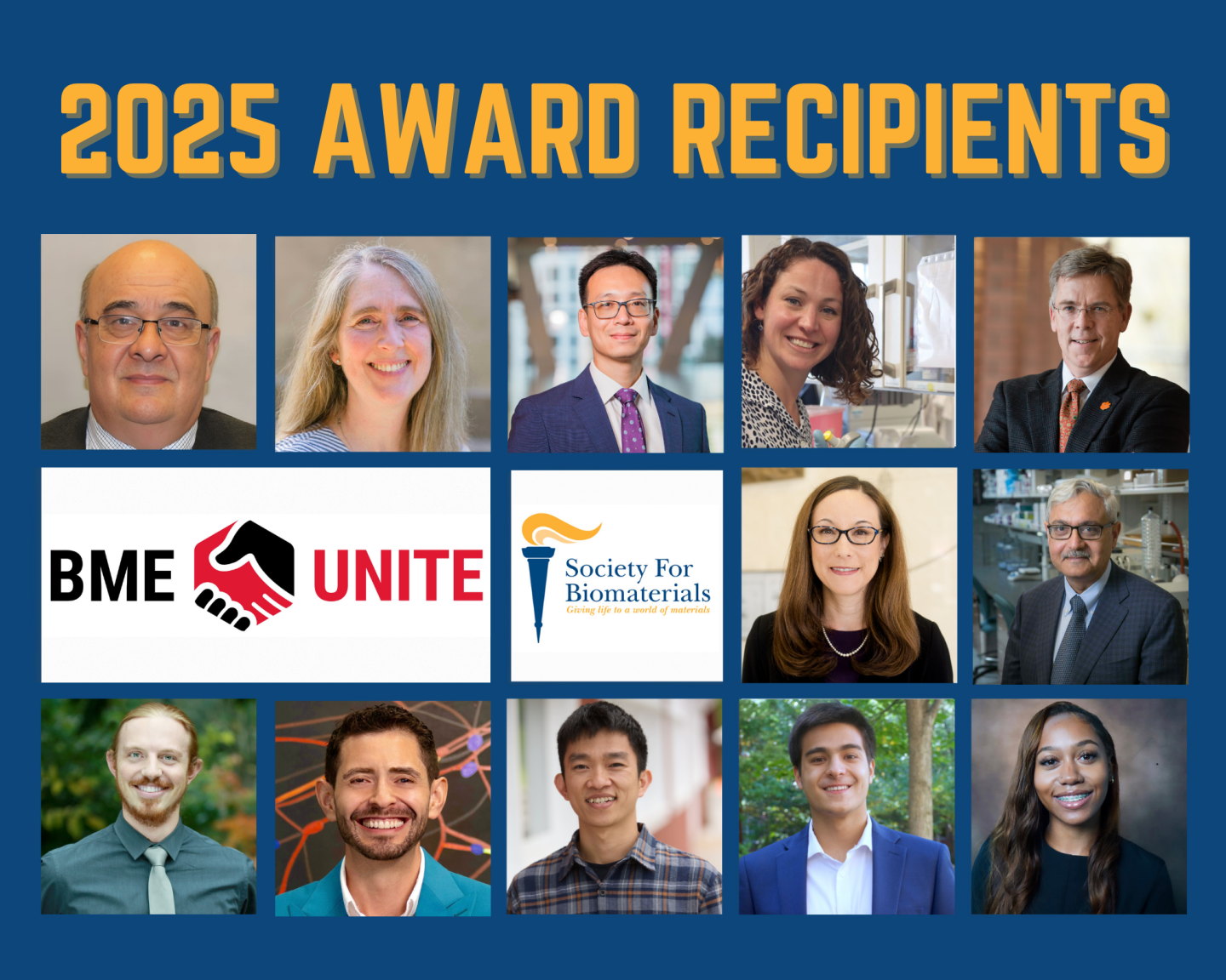 Lab Recipients Congratulations to Dr. Cheng for receiving the 2025 Clemson Award For ...